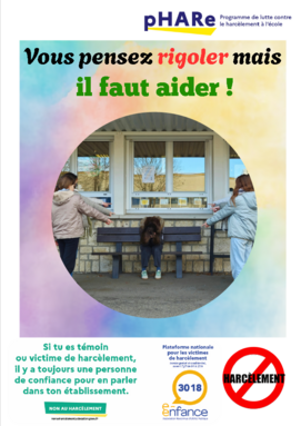 Affiche créée par les ambassadeurs dans le cadre du concours NAH.